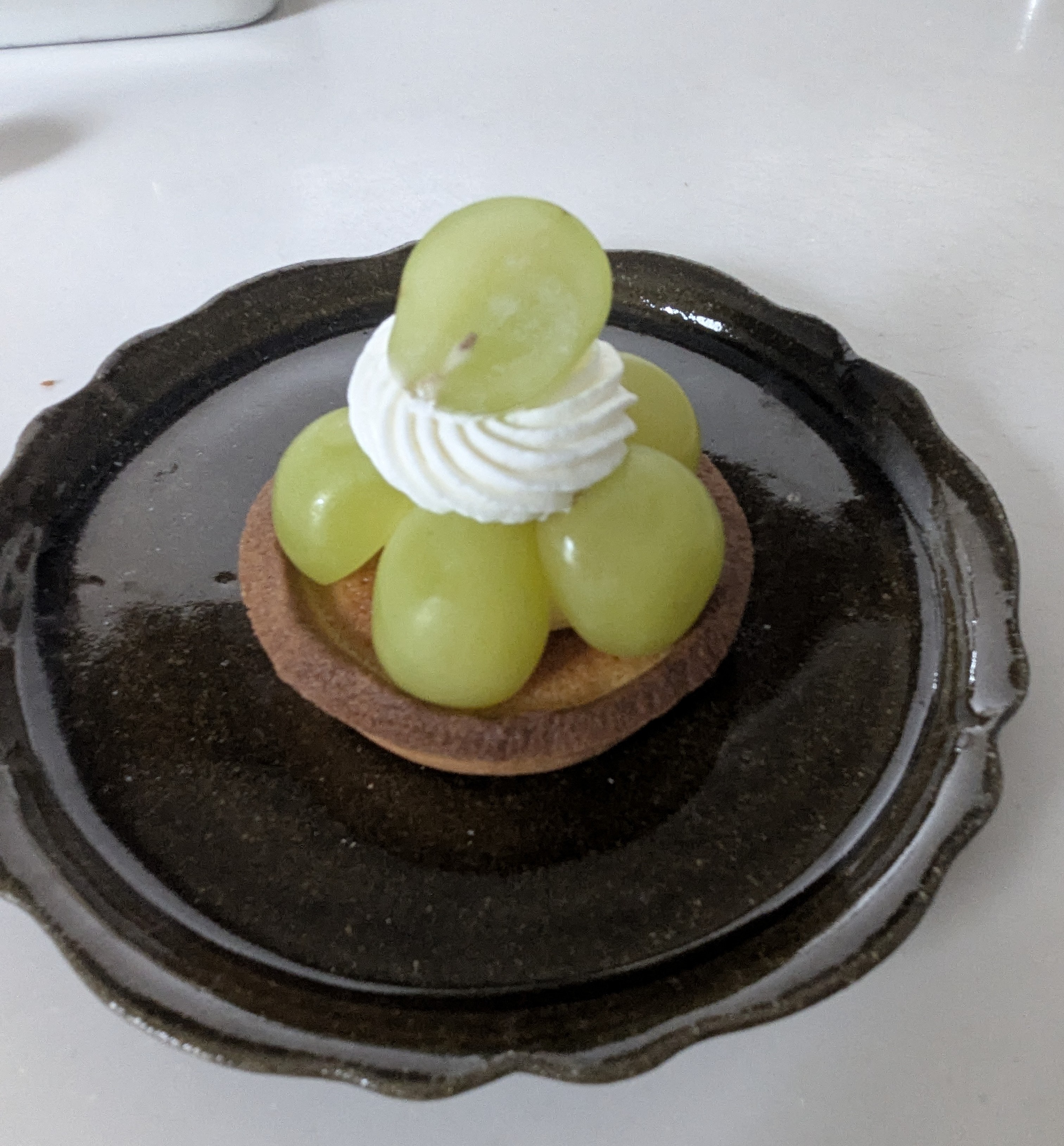 シャインマスカットのタルト